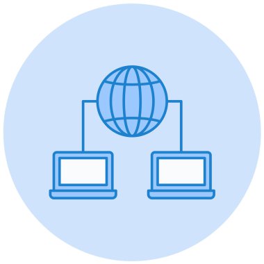 ağ paylaşımı. Basit resimleme