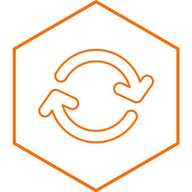 basit kutsal kişilerin resmi, vektör çizim yenileme