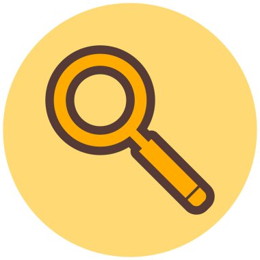 Ara. Web simgesi basit illüstrasyon