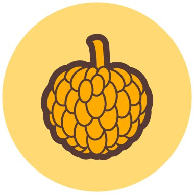 Yemek. Web simgesi basit illüstrasyon