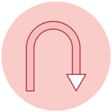 ok simgesi vektör illüstrasyonu