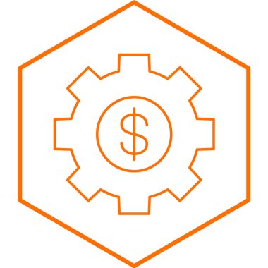 Simge Moda Biçimi İzole Arkaplanda Ayarlanıyor