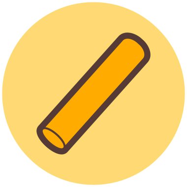 Kalem. Web simgesi basit illüstrasyon