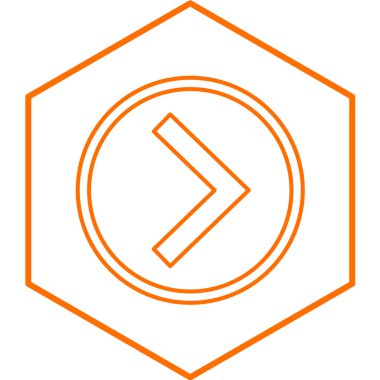 ok simgesi vektör illüstrasyonu