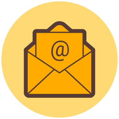 E- posta simgesi vektör illüstrasyonu