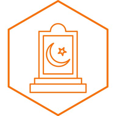 Simgesel simge vektör illüstrasyon tasarımı