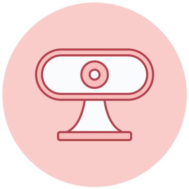 Web kamerası. Web simgesi basit tasarım