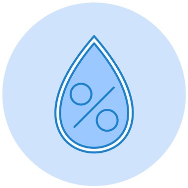 persent modern simge vektör illüstrasyonu