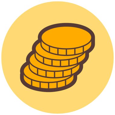 Bozukluklar. Web simgesi basit tasarım