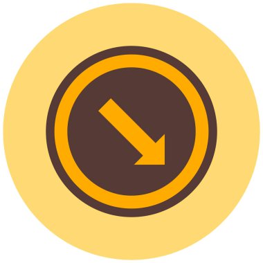 Kişisel ve ticari kullanım için güzel bir simgenin vektör çizimi.