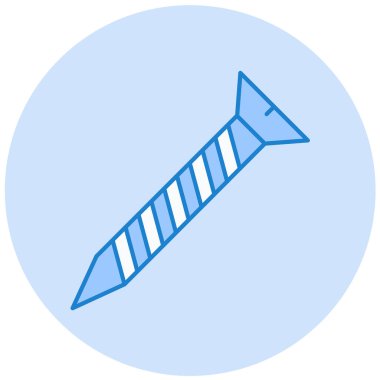 Bir roket simgesinin vektör çizimi