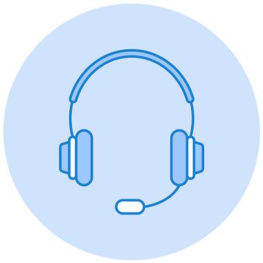 kulaklık vektör simgesi modern basit tasarım