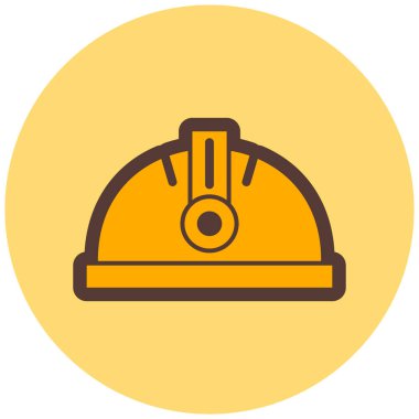 Miğfer. Web simgesi basit tasarım