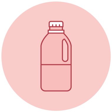 Şişe. Web simgesi basit illüstrasyon