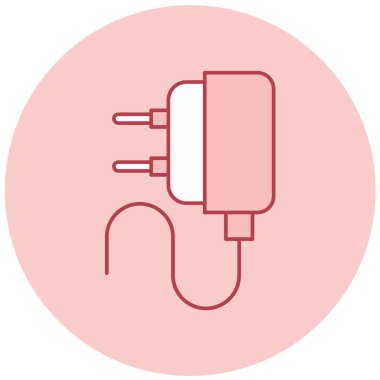 Fiş. Web simgesi basit illüstrasyon