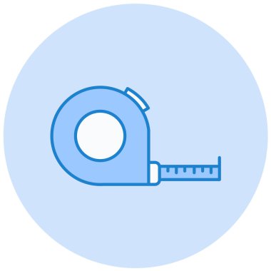 bant Ölçü vektörü simgesi.