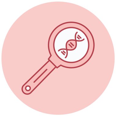 DNA simgesi vektör illüstrasyonu