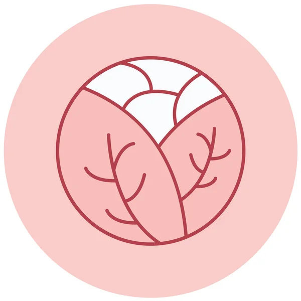 Кулькова Іконка Простий Дизайн Векторні Ілюстрації — стоковий вектор
