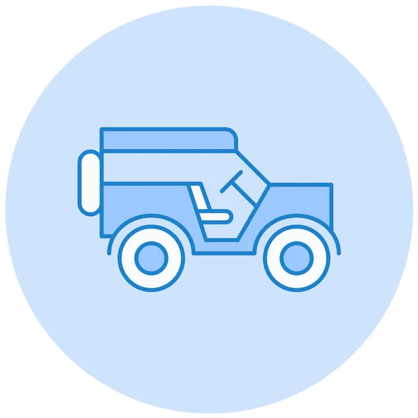 Truck Web Icon Simple Illustration — Stock Vector