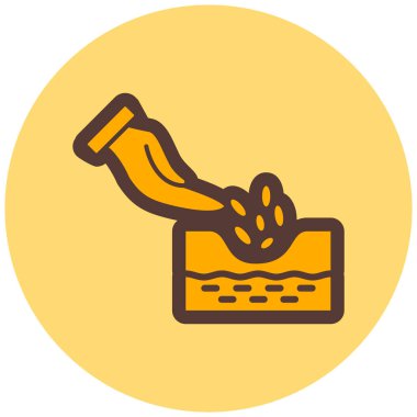 Gıda simgesinin vektör illüstrasyonu