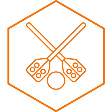 Modern spor ikonunun vektör illüstrasyonu