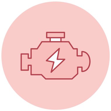 pil vektör simgesi modern illüstrasyon