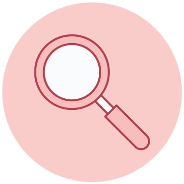 Ara. Web simgesi basit illüstrasyon