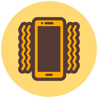 cep telefonu vektör simgesi