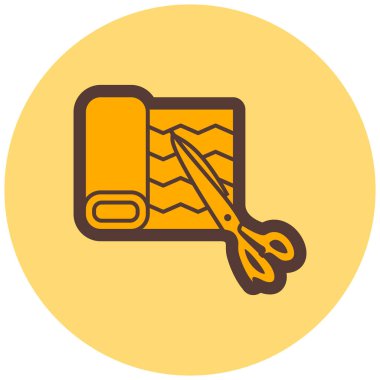 Kalem. Web simgesi basit illüstrasyon