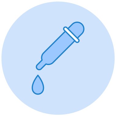 Damlatıcı vektör simgesi modern basit illüstrasyon