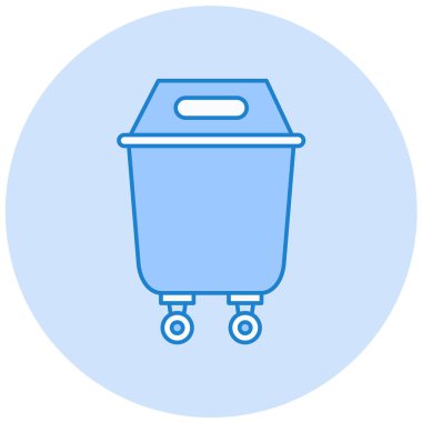 Çöp kutusu. Basit tasarım