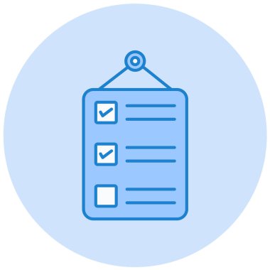 Pano. Web simgesi basit illüstrasyon