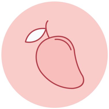 Meyve. Web simgesi basit illüstrasyon