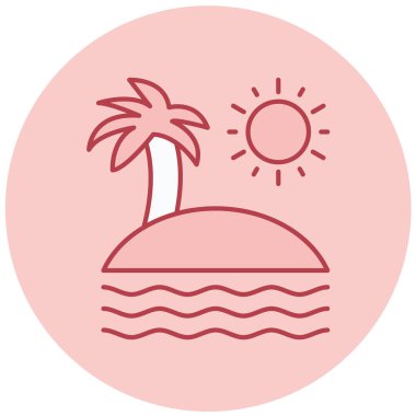 Kumsal. Web simgesi basit illüstrasyon