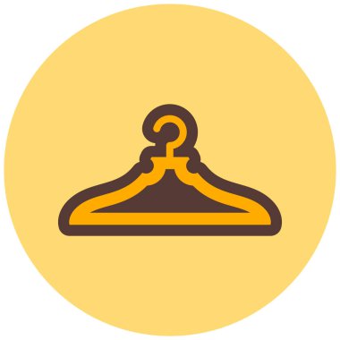 Askı. Web simgesi basit illüstrasyon