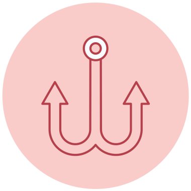 Çapa. Web simgesi basit illüstrasyon