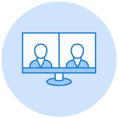 İş sunumu. Basit resimleme