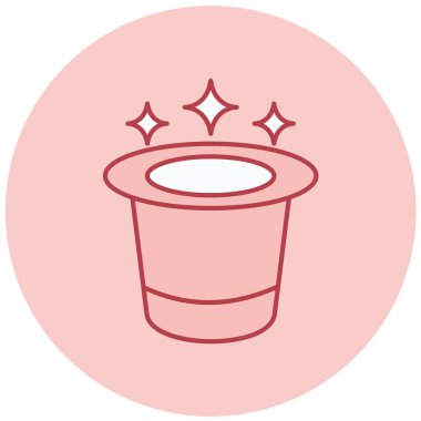 Kova. Web simgesi basit illüstrasyon