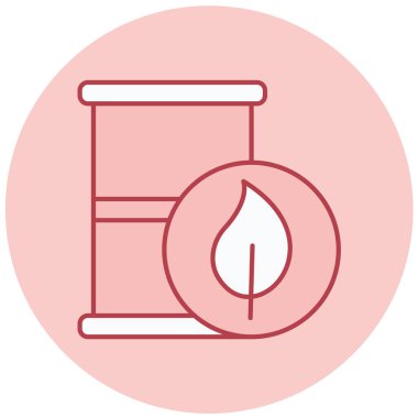 Bitki. Web simgesi basit tasarım