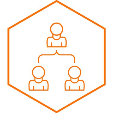 iş ekibi simgesi, vektör illüstrasyonu