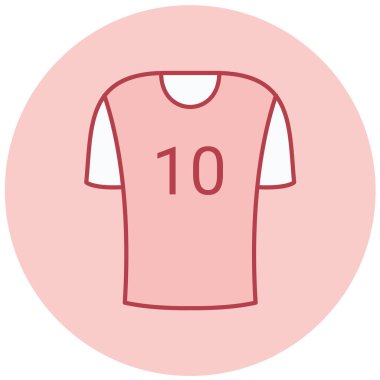 Tişört ikonu. Basit tasarım