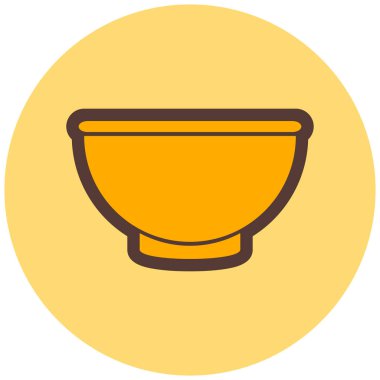 Kase. Web simgesi basit illüstrasyon