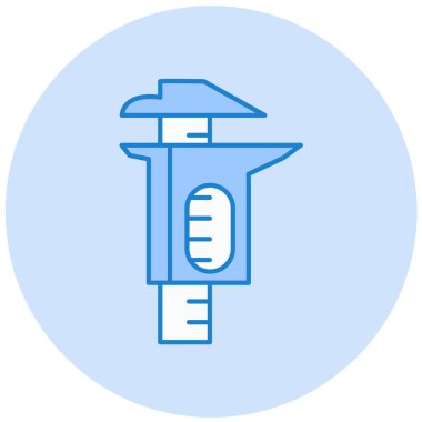 İnşaat. Web simgesi basit illüstrasyon