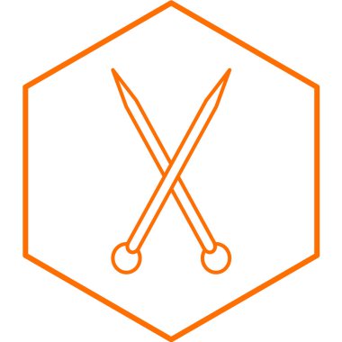 Modern b 'nin vektör çizimi kılıç simgesinden yoksun