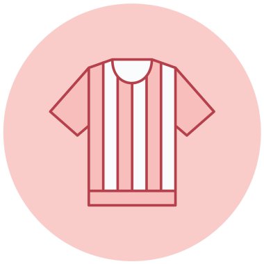 Tişört. Web simgesi basit illüstrasyon