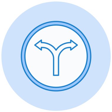 yön modern ikon vektör illüstrasyonu