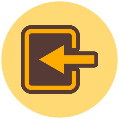 Projeniz için sol yön ok simgesi