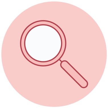 Ara. Web simgesi basit illüstrasyon