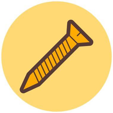 Basit bir simgenin vektör illüstrasyonu