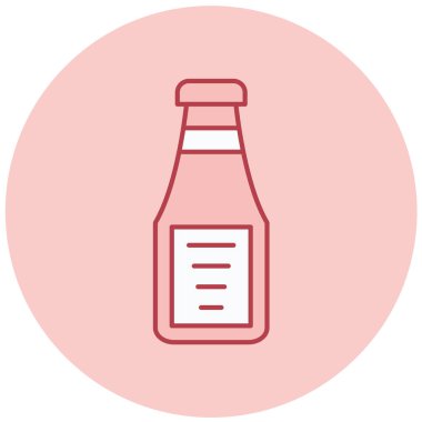 Sos şişesi. Basit tasarım